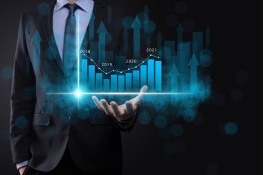 İş geliştirme, finansal plan ve strateji. Maliye grafiği ve piyasa çizelgesi yatırımlarının analizi. Dijital ekonomi değişimi. Geliştirme ve büyüyen büyüme planı. Piyasa yatırımları. Bankacılık