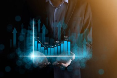 İş geliştirme, finansal plan ve strateji. Maliye grafiği ve piyasa çizelgesi yatırımlarının analizi. Dijital ekonomi değişimi. Geliştirme ve büyüyen büyüme planı. Piyasa yatırımları. Bankacılık