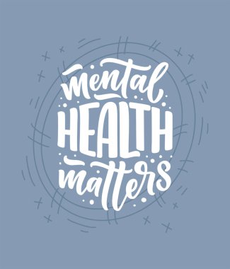 Terapiyle ilgili slogan. Blog, poster ve baskı tasarımı için komik bir alıntı. Modern yazı metni. Ruh sağlığı hizmetleri