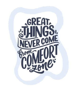 Aile hakkında modern el yazısı tarzında el yazması harfler. Baskı ve poster tasarımı için ilham. Vektör illüstrasyonu