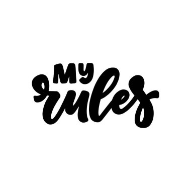 El çizimi motivasyon harfleri modern kaligrafi tarzında. Baskı ve poster tasarımı için ilham sloganı. Vektör illüstrasyonu