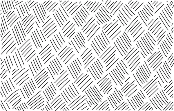 Spridda Geometriska Linjeformer Handritade Doodle Element Abstrakt Bakgrund Design Svart — Stock vektor