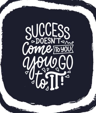 Aile hakkında modern el yazısı tarzında el yazması harfler. Baskı ve poster tasarımı için ilham. Vektör illüstrasyonu