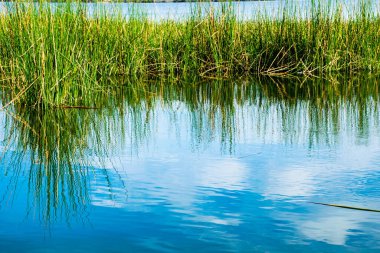 Sabah göl manzarası çok güzel.