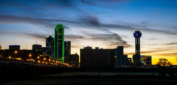 Dallas Texas Skyline Cityscape — стокове фото