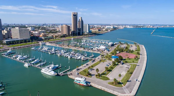 Corpus Christi , Texas Skyline Cityscape
