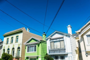 small town with detached houses