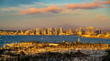 San Diego California cityscape skyline 