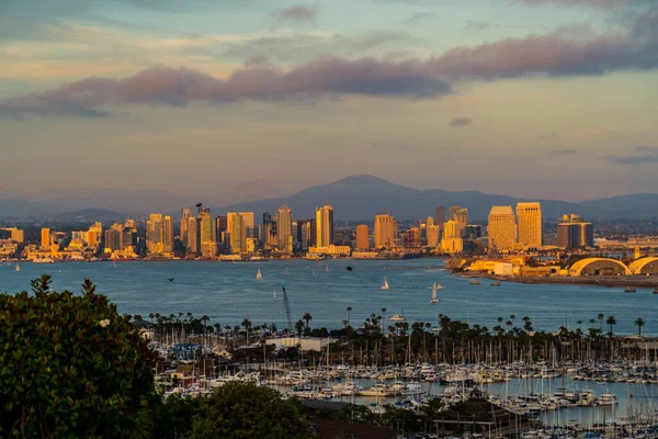 Σαν Ντιέγκο Καλιφόρνια Cityscape Ορίζοντα — Φωτογραφία Αρχείου