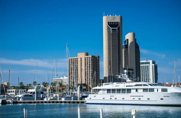 Corpus Christi , Texas Skyline Cityscape
