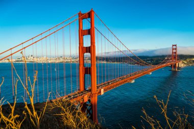  Golden Gate Köprüsü, California ile San Francisco Körfezi