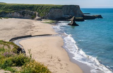  Sahil şeridi boyunca, manzara