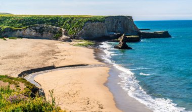  Sahil şeridi boyunca, manzara