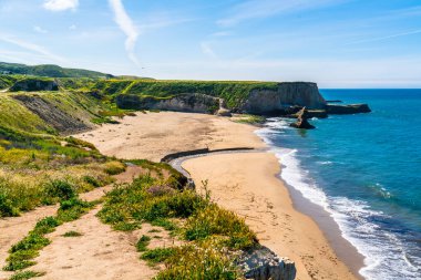  Sahil şeridi boyunca, manzara