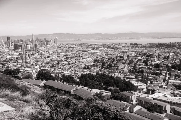 San Francisco California Cityscape Skyline Nowoczesne Centrum Miasta American City — Zdjęcie stockowe