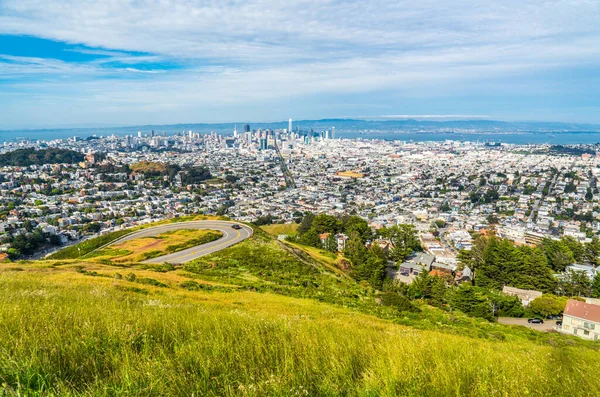 San Francisco California Cityscape Skyline Modern Downtown American City — Stock Photo, Image