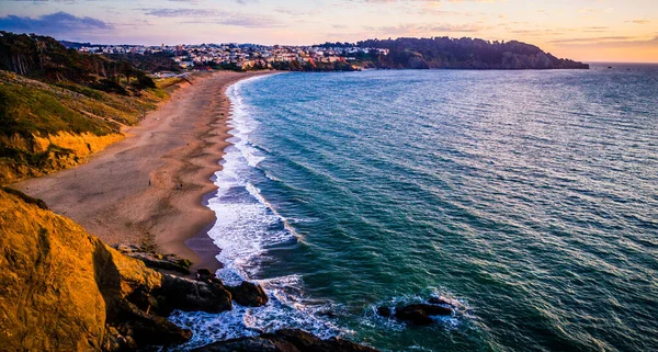 Beautiful View Beach Sunset — Stock Photo, Image