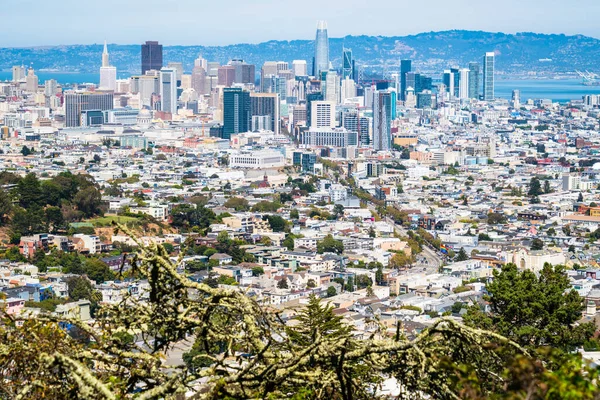 San Francisco California Cityscape Skyline Modern Downtown American City — Stock Photo, Image