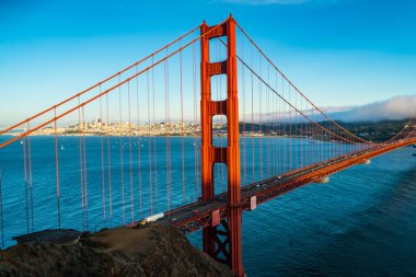 Golden Gate Köprüsü, California ile San Francisco Körfezi