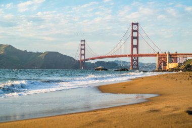  Golden Gate Köprüsü, California ile San Francisco Körfezi