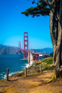  Golden Gate Köprüsü, California ile San Francisco Körfezi
