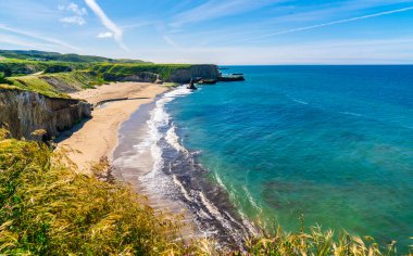  Sahil şeridi boyunca, manzara