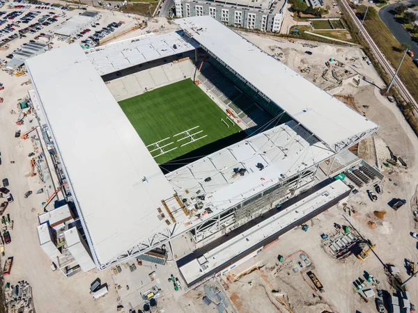 Flygfoto Över Stadsarenan — Stockfoto