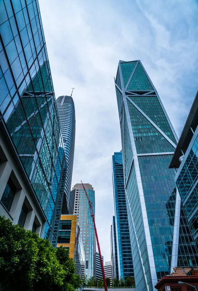 San Francisco California Modern Gökdelenleri finans bölgesinde