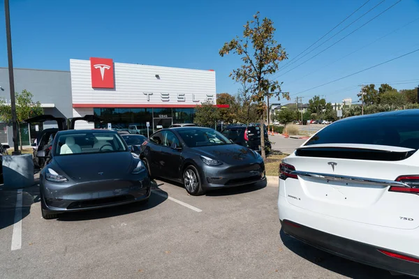 Austin Texas Eua Novembro 2020 Tesla Motors Agora Uma Empresa — Fotografia de Stock