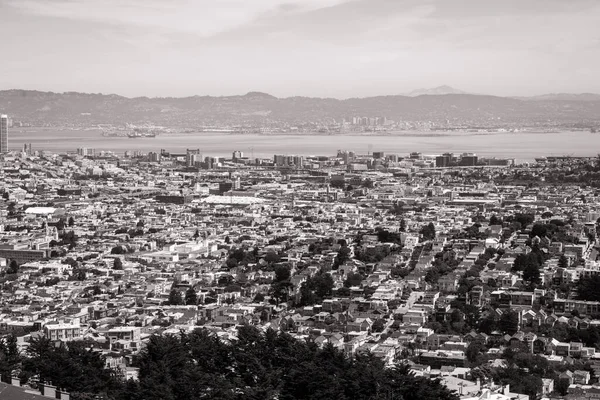 San Francisco California Cityscape Skyline Moderní Centrum American City — Stock fotografie