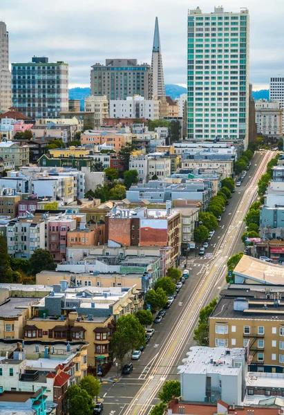 San Francisco California Cityscape Skyline Moderno Centro American City — Foto Stock