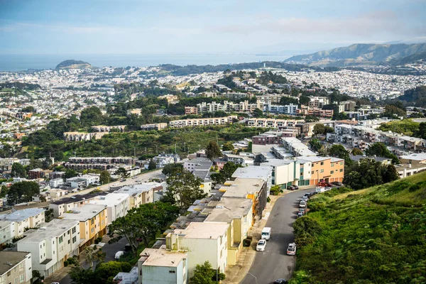 San Francisco California Cityscape Skyline Modern Centrum Van American City — Stockfoto