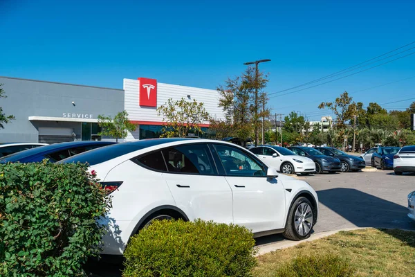 Austin Texas Usa Listopadu 2020 Tesla Motors Nyní Společnost Sp500 — Stock fotografie