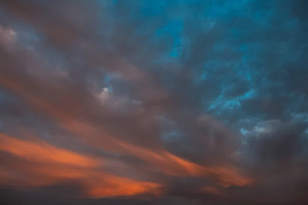 Colourful Landscape Cloudy Sky Sunset — Stock Photo, Image