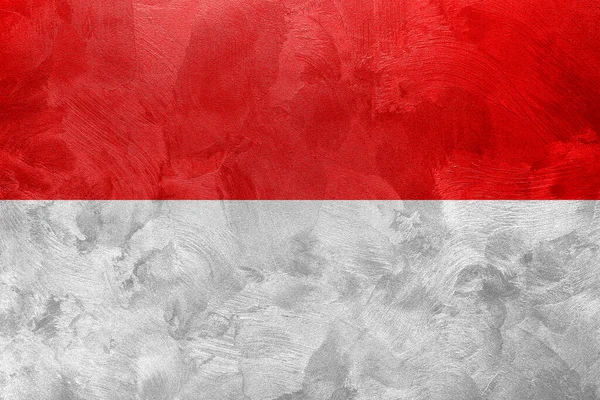 Textured Photo Flag Indonesia — Stock Photo, Image