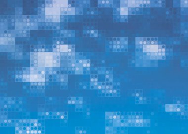 Soyut Vektör Mavi Dalga Bulutları Desen Arkaplanı