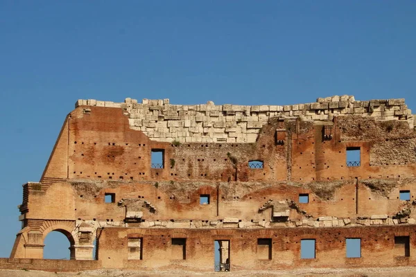 Dentro Del Coliseo Roma Italia —  Fotos de Stock