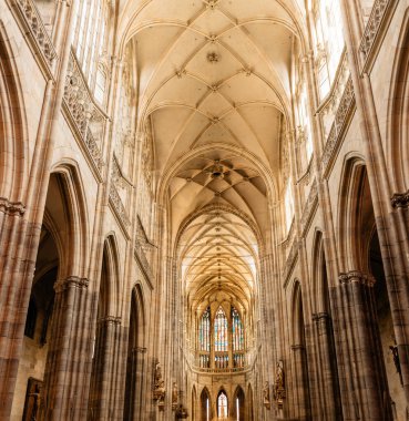 Çek Cumhuriyeti 'ndeki Gotik Kale