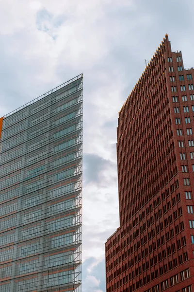 Beryln Business Architecture Skyscrapers Concrete Flat Lines — Stockfoto