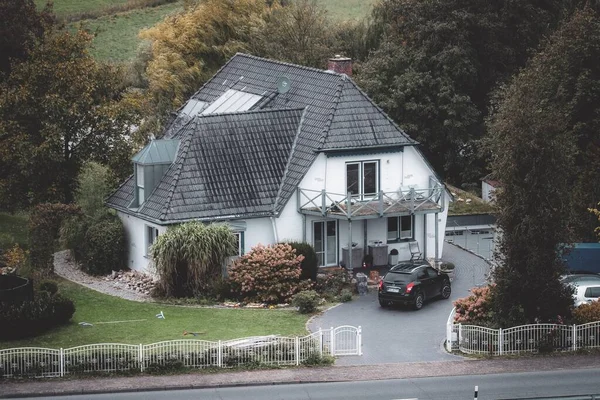Современный Ухоженный Частный Дом Германии — стоковое фото