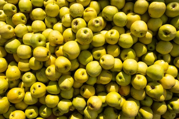 Texture Green Apples Top View — Stock Fotó