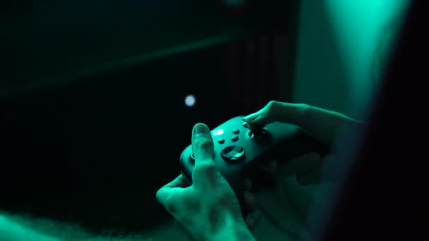 Контролер Joystick Гри Новій Xbox Серії Консолі Таррагона Іспанія Вересня — стокове відео