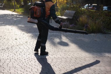 Asfalt yapraklarından hava temizliği.