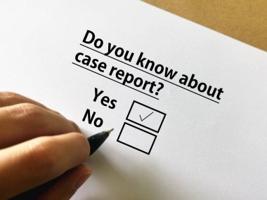 Bir kişi araştırmayla ilgili soruya cevap veriyor. Dava raporunu bilen biri..