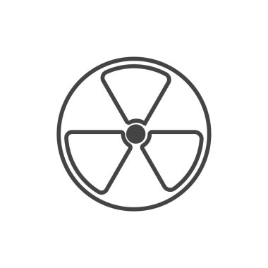 Beyaz izole arka planda vektör simge fanı. Kolay düzenleme çizimi için gruplandırılmış katmanlar. Tasarımınız için.