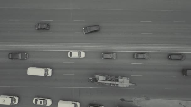 Trafik Sıkışıklığı Trafik Sıkışıklığı Gün Batımında Trafik Sıkışıklığı Yüksek Kaliteli — Stok video