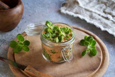 Bitki şurubu taze gümüş çiçek ve kamış şekerinden hazırlanıyor.