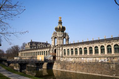 DRESDEN, GERMANY - 24 Mart 2022 Zwinger Galerisi