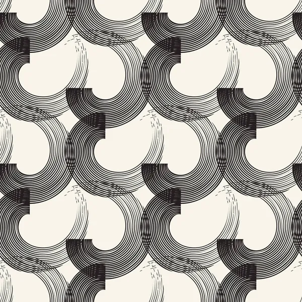 Pürüzsüz kıvrımlı kusursuz desen. Modern stil soyut doku.