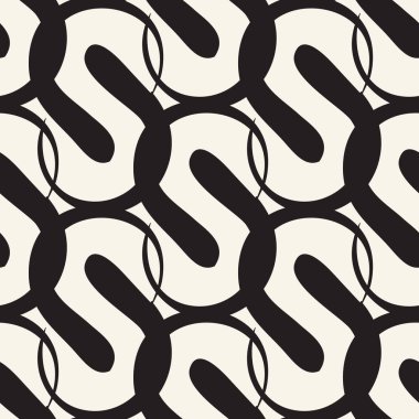 Pürüzsüz kıvrımlı kusursuz desen. Modern stil soyut doku.